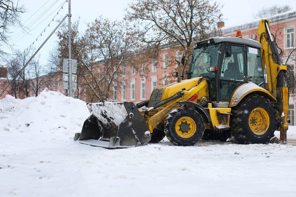 commercial snow removal Calgary