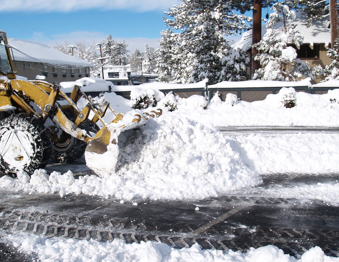 Sidewalk Clearing Sweeping Economy Snow Removal