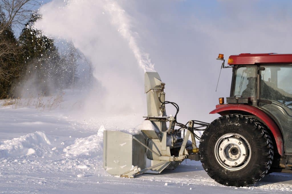 Electric and gas-powered snow blowers