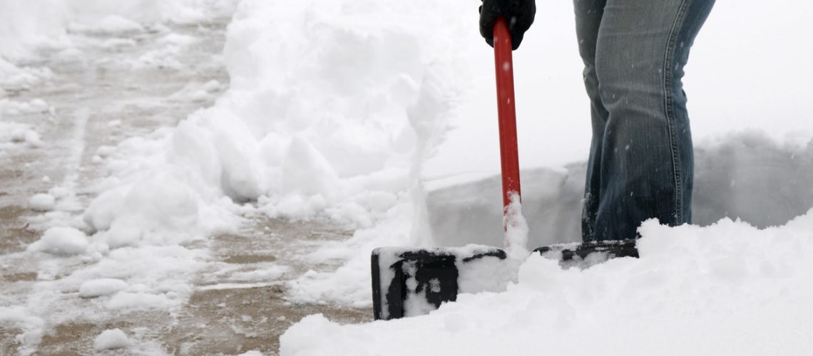 Shoveling Removing Snow